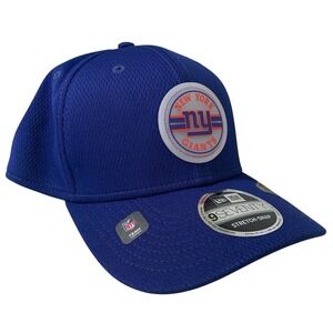 New Era New York Giants 9SEVENTY Blue Stretch Snap Adjustable Snapback Hat OSFM
